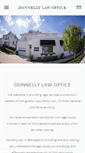 Mobile Screenshot of donnellylaw.com
